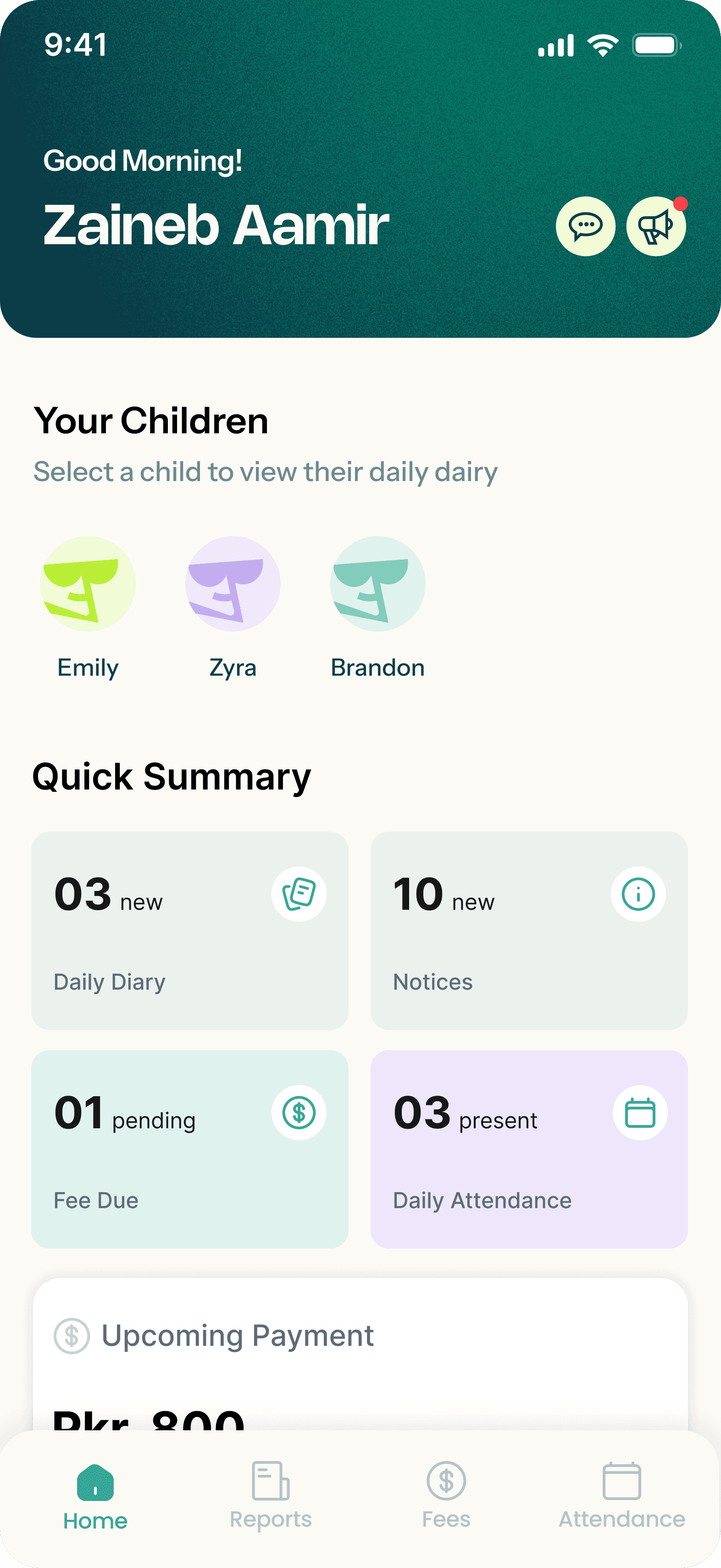 EdFlo parent app